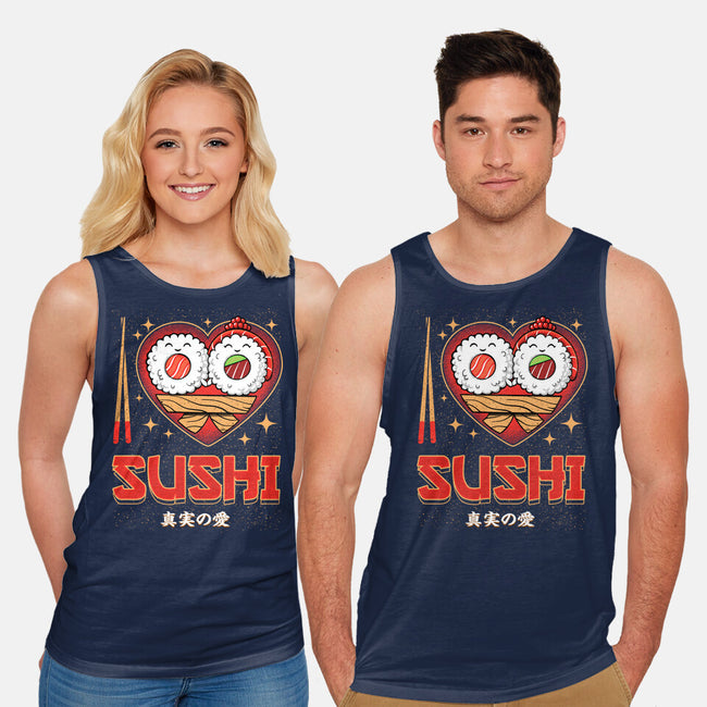 I Love Sushi-Unisex-Basic-Tank-Tronyx79