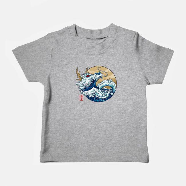 Dragon Wave Off Kanagawa-Baby-Basic-Tee-spoilerinc