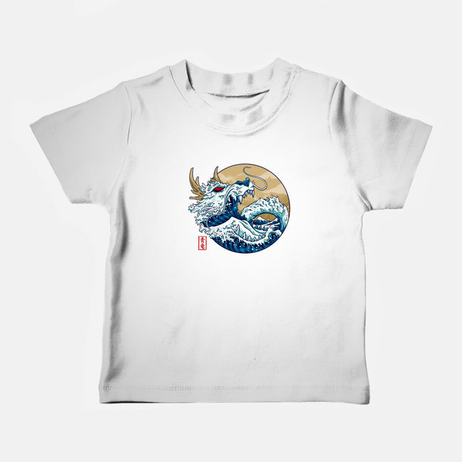 Dragon Wave Off Kanagawa-Baby-Basic-Tee-spoilerinc