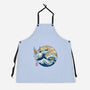 Dragon Wave Off Kanagawa-Unisex-Kitchen-Apron-spoilerinc