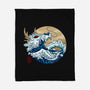 Dragon Wave Off Kanagawa-None-Fleece-Blanket-spoilerinc