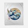 Dragon Wave Off Kanagawa-None-Fleece-Blanket-spoilerinc