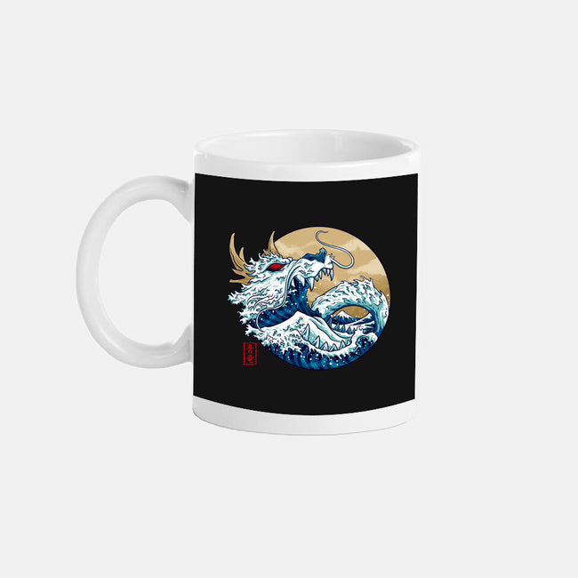 Dragon Wave Off Kanagawa-None-Mug-Drinkware-spoilerinc