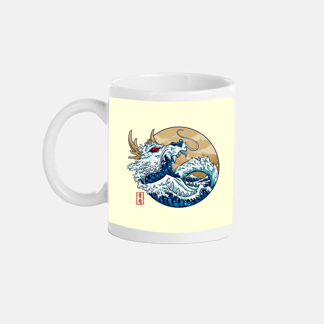 Dragon Wave Off Kanagawa-None-Mug-Drinkware-spoilerinc