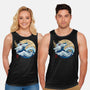 Dragon Wave Off Kanagawa-Unisex-Basic-Tank-spoilerinc