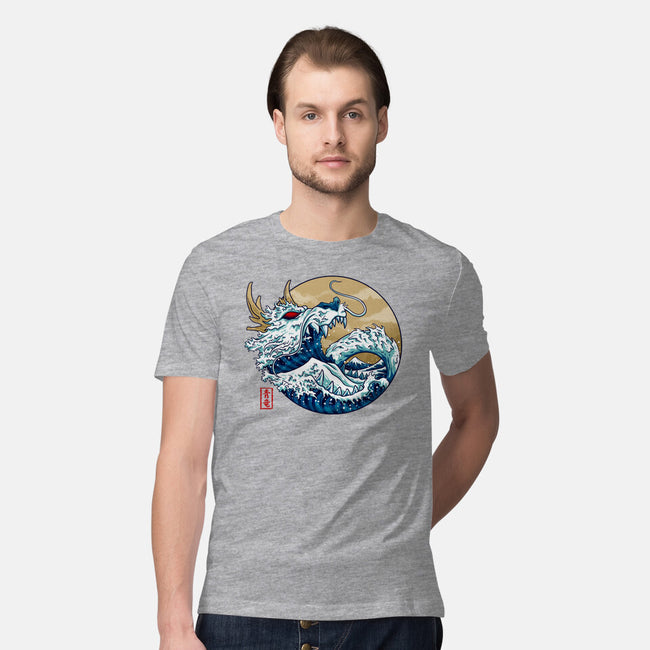 Dragon Wave Off Kanagawa-Mens-Premium-Tee-spoilerinc