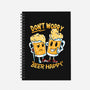 Don't Worry Beer Happy-None-Dot Grid-Notebook-spoilerinc