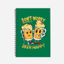 Don't Worry Beer Happy-None-Dot Grid-Notebook-spoilerinc