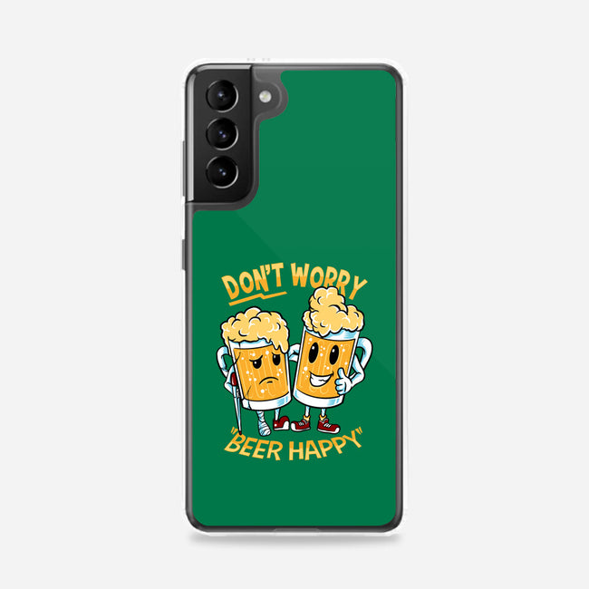 Don't Worry Beer Happy-Samsung-Snap-Phone Case-spoilerinc