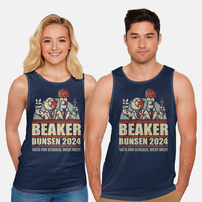 Vote For Science-Unisex-Basic-Tank-kg07