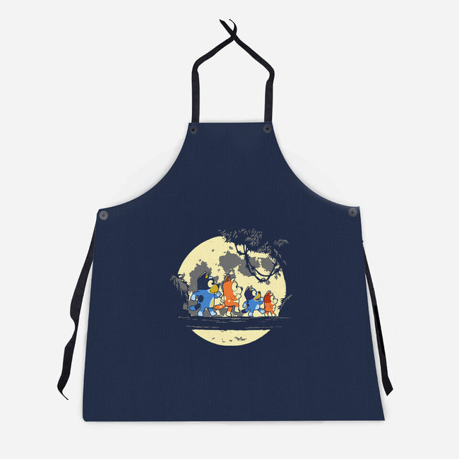 Follow My Lead-Unisex-Kitchen-Apron-Xentee