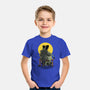 Monster And Bride Gazing At The Moon-Youth-Basic-Tee-zascanauta