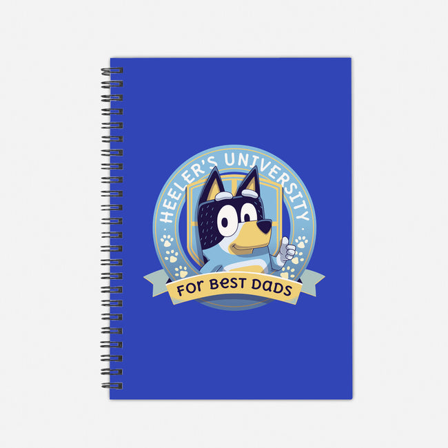 Heeler's Uni-None-Dot Grid-Notebook-Geekydog