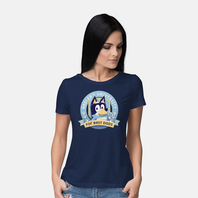 Heeler's Uni-Womens-Basic-Tee-Geekydog