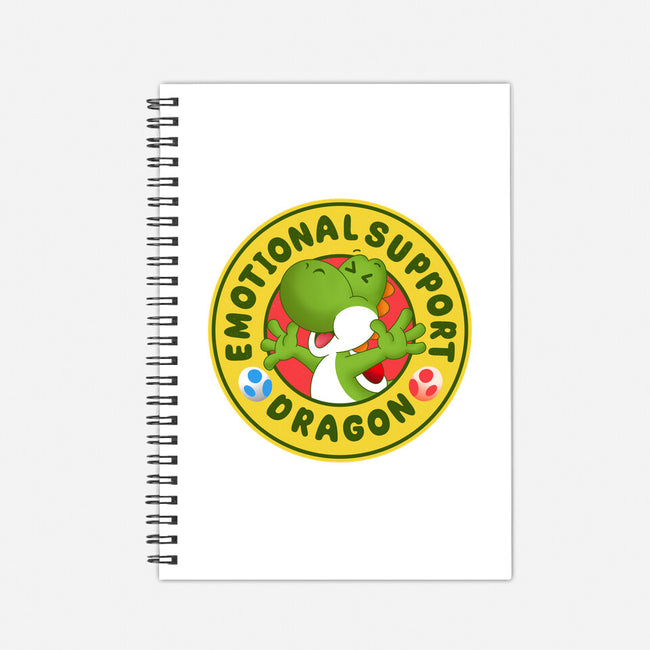 My Emotional Support Dragon-None-Dot Grid-Notebook-Tri haryadi