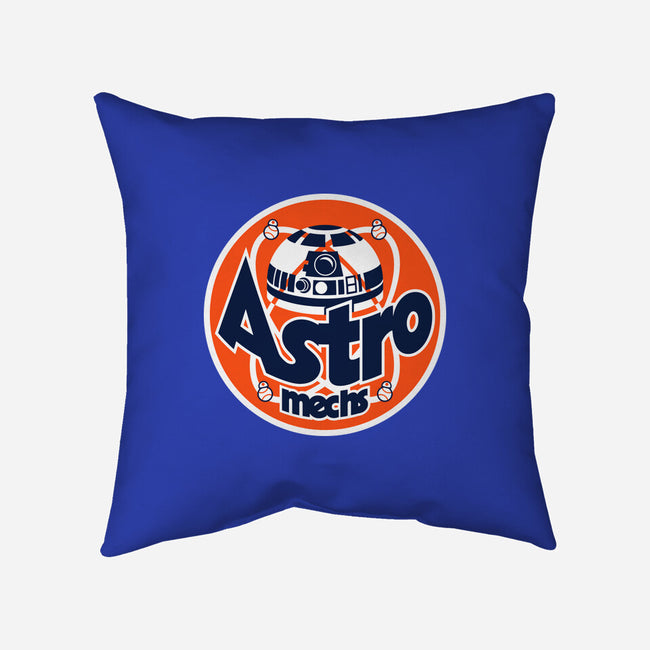 Astromechs-None-Removable Cover-Throw Pillow-Wheels