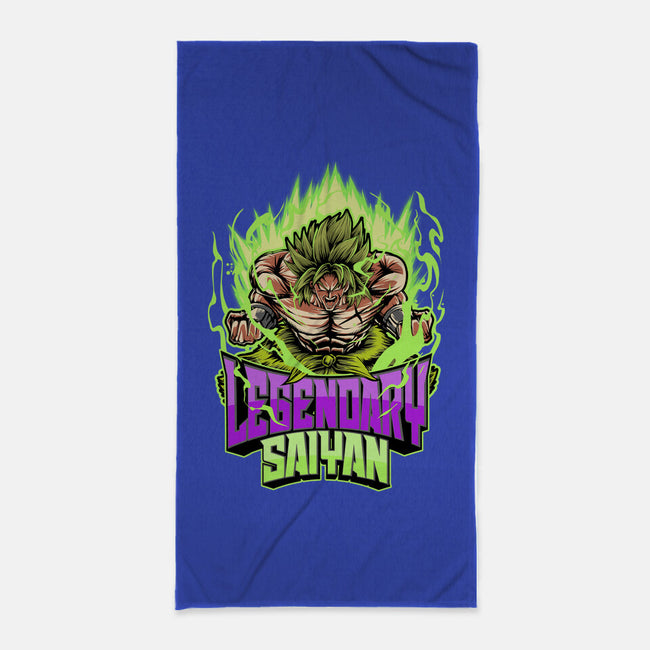 A New Saiyan-None-Beach-Towel-Diego Oliver