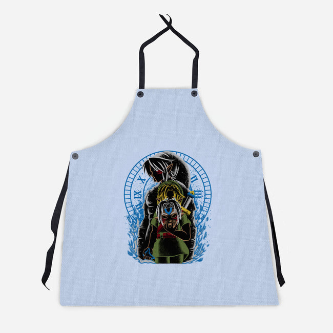 Fierce Deity-Unisex-Kitchen-Apron-rmatix