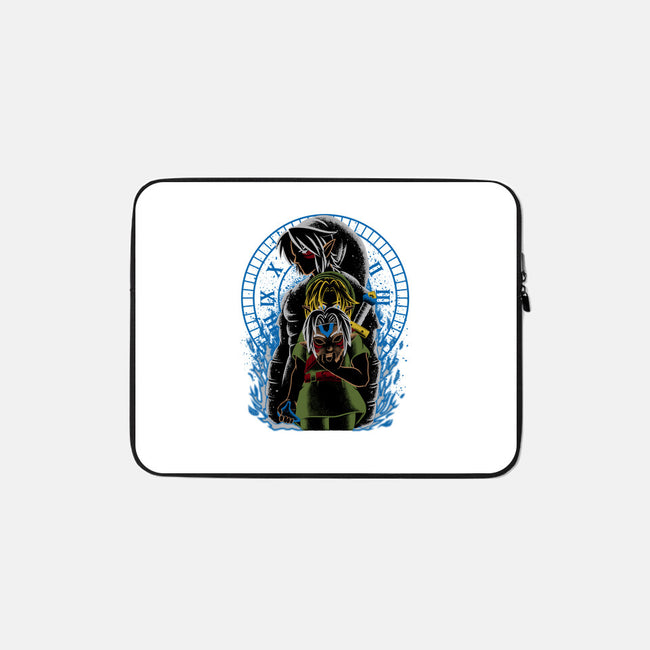 Fierce Deity-None-Zippered-Laptop Sleeve-rmatix