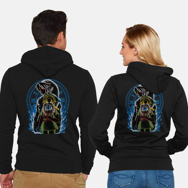 Fierce Deity-Unisex-Zip-Up-Sweatshirt-rmatix