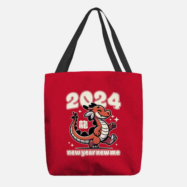 New Year New Dragon-None-Basic Tote-Bag-RoboMega