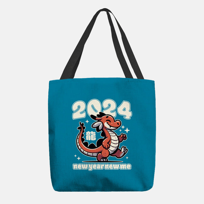 New Year New Dragon-None-Basic Tote-Bag-RoboMega