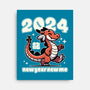 New Year New Dragon-None-Stretched-Canvas-RoboMega