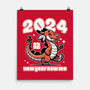 New Year New Dragon-None-Matte-Poster-RoboMega