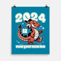 New Year New Dragon-None-Matte-Poster-RoboMega