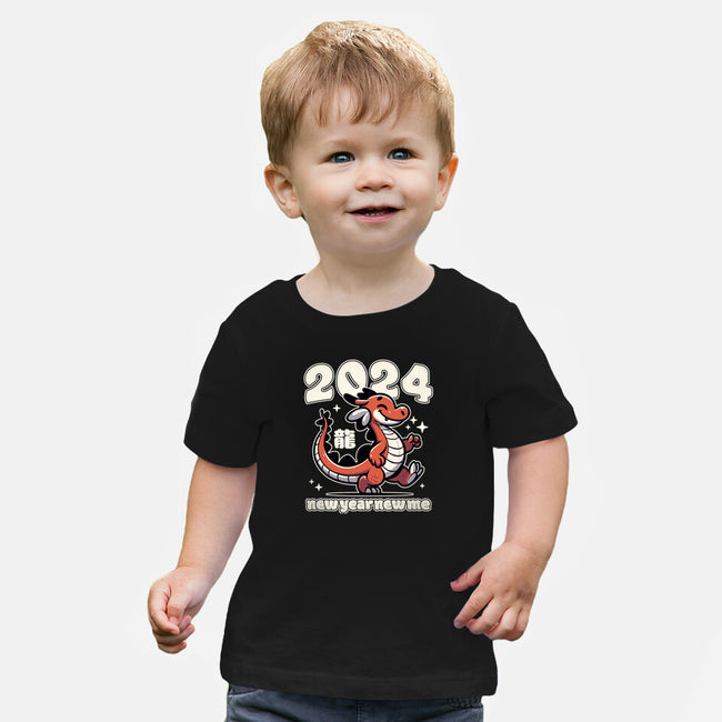 New Year New Dragon-Baby-Basic-Tee-RoboMega