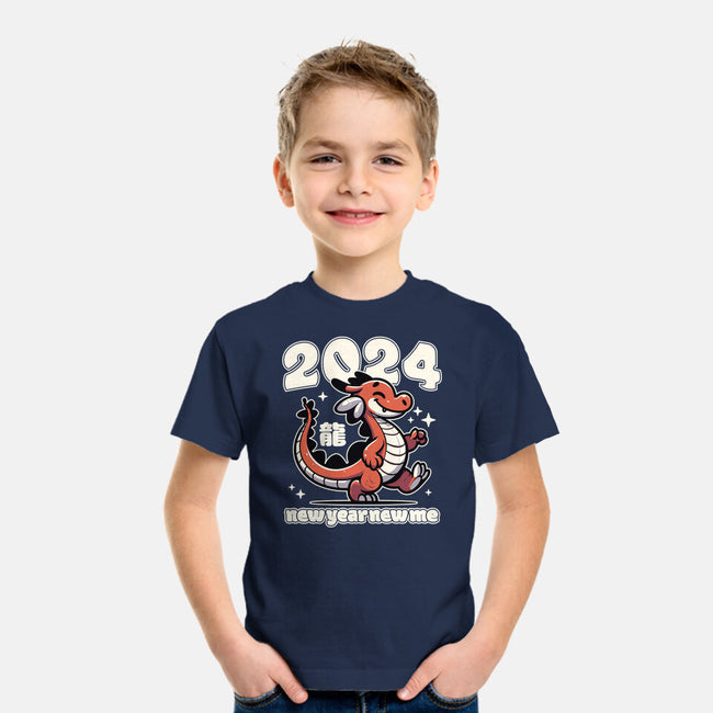 New Year New Dragon-Youth-Basic-Tee-RoboMega