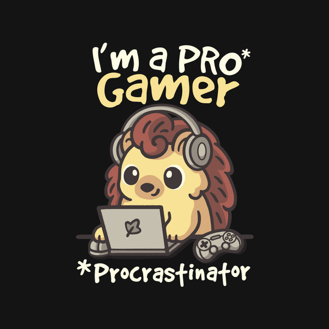 Pro Gamer Procrastinator-None-Glossy-Sticker-NemiMakeit