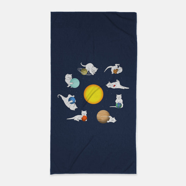 Chaos In The Solar System-None-Beach-Towel-sachpica