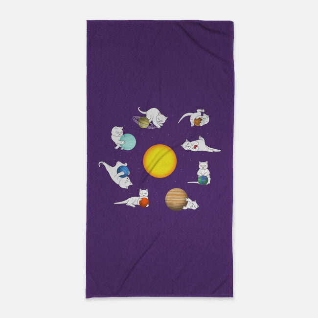 Chaos In The Solar System-None-Beach-Towel-sachpica