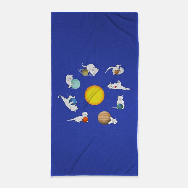 Chaos In The Solar System-None-Beach-Towel-sachpica