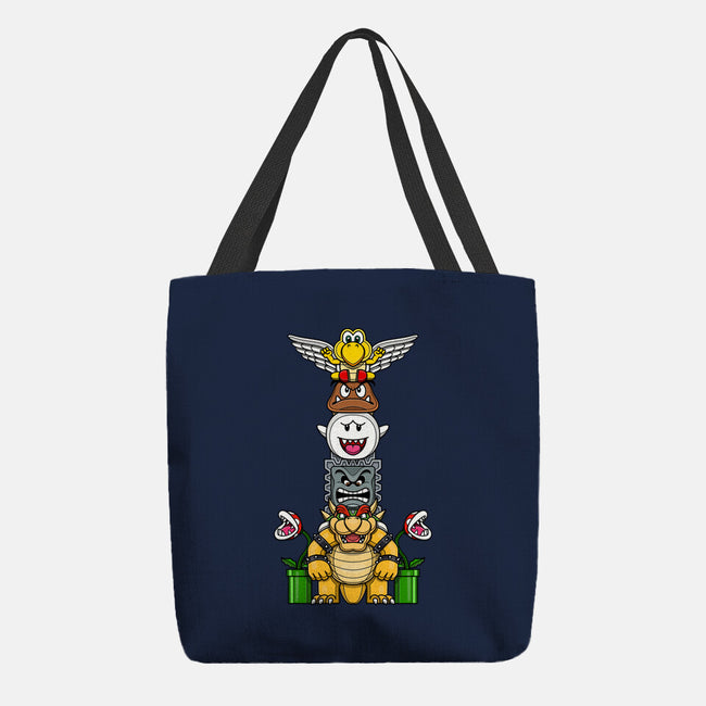 Totem Of Terror-None-Basic Tote-Bag-drbutler