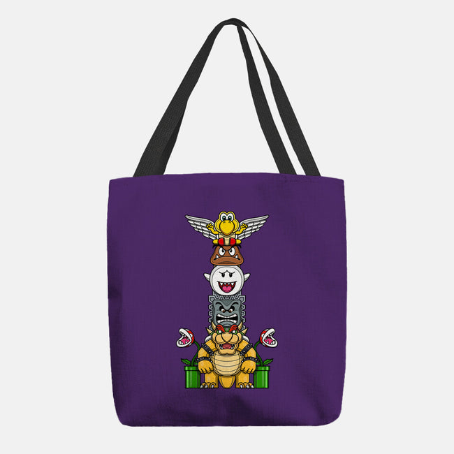 Totem Of Terror-None-Basic Tote-Bag-drbutler