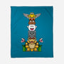 Totem Of Terror-None-Fleece-Blanket-drbutler