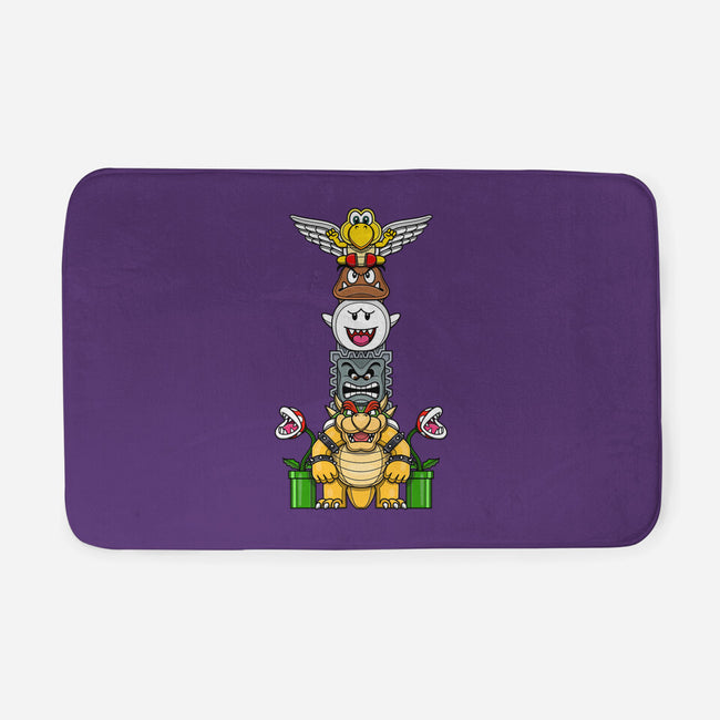 Totem Of Terror-None-Memory Foam-Bath Mat-drbutler