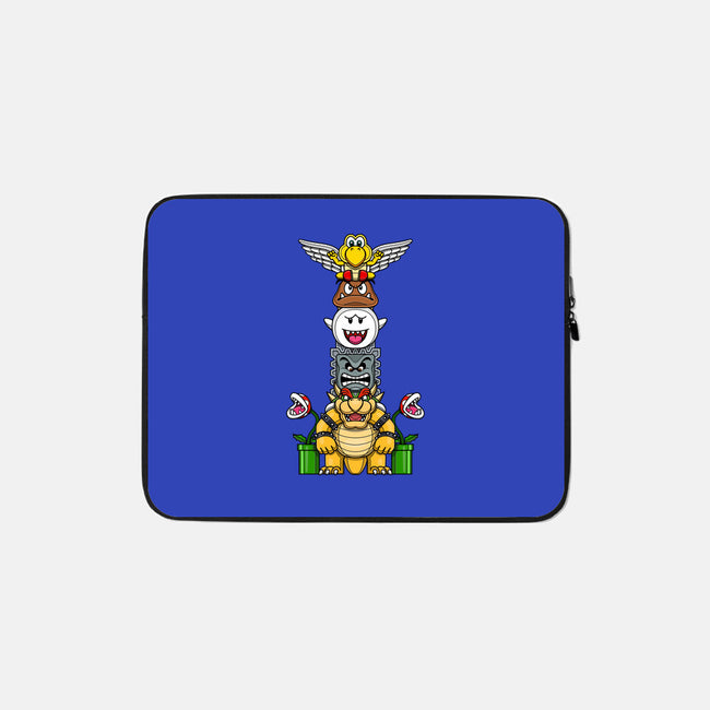 Totem Of Terror-None-Zippered-Laptop Sleeve-drbutler