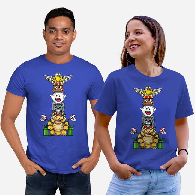 Totem Of Terror-Unisex-Basic-Tee-drbutler