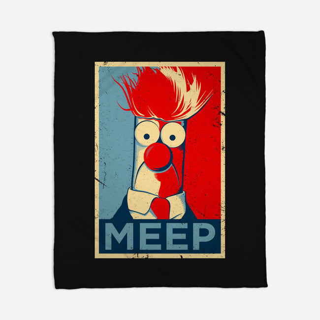 Vote Meep-None-Fleece-Blanket-drbutler