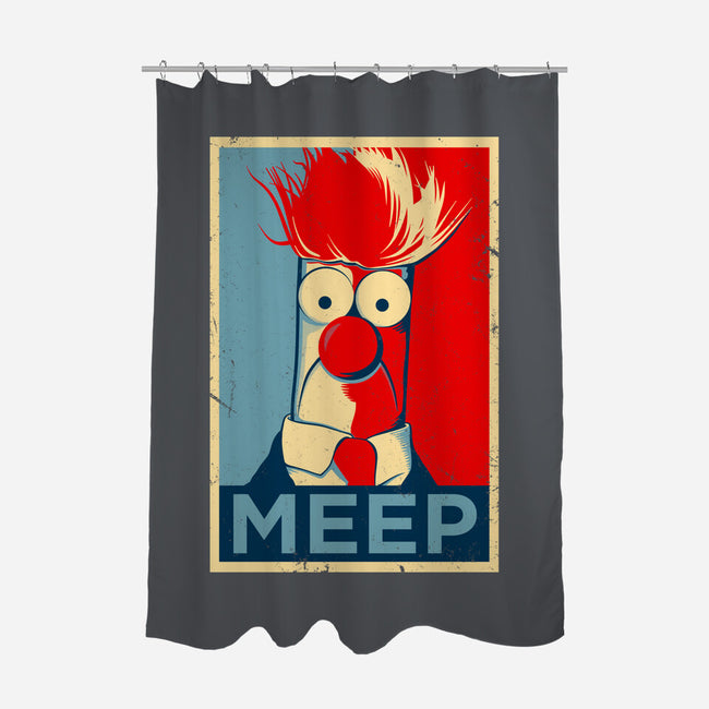 Vote Meep-None-Polyester-Shower Curtain-drbutler