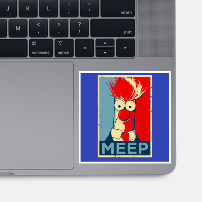 Vote Meep-None-Glossy-Sticker-drbutler