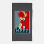 Vote Meep-None-Beach-Towel-drbutler