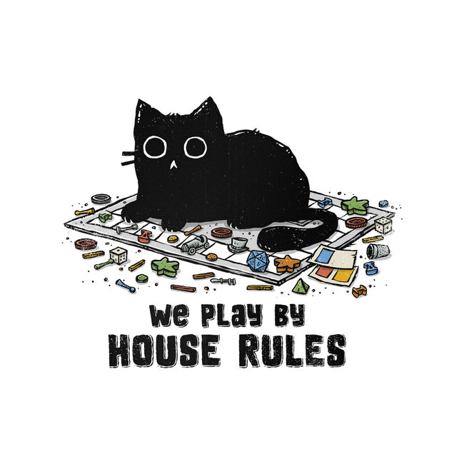 We Play By House Rules-None-Polyester-Shower Curtain-kg07