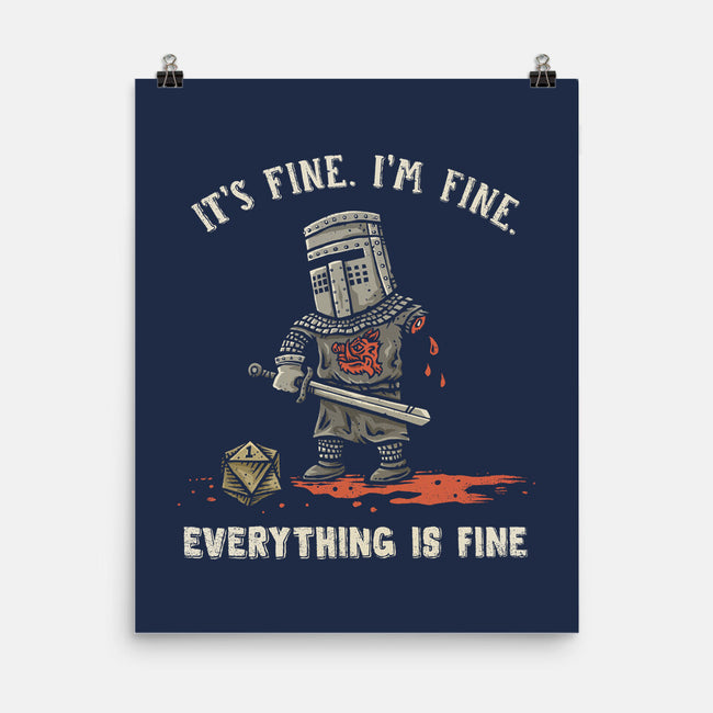 Everything Tis Fine-None-Matte-Poster-kg07