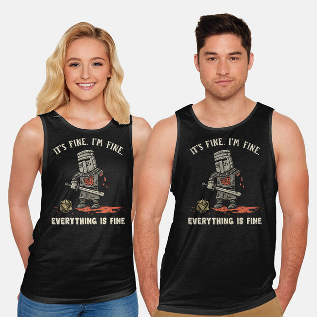 Everything Tis Fine-Unisex-Basic-Tank-kg07