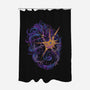 Eclipse Dragon-None-Polyester-Shower Curtain-ilustrata