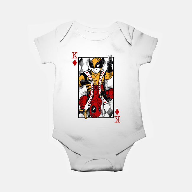 Double King-Baby-Basic-Onesie-spoilerinc